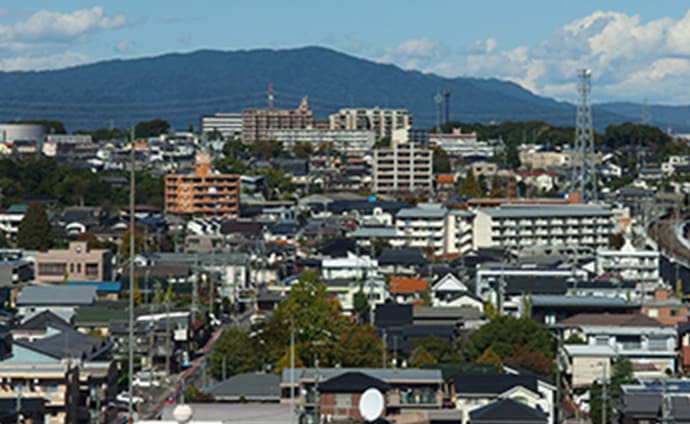 愛知県の街並み写真